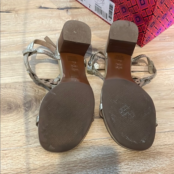 Tory Burch Spark Gold Miller Sandal - Picture 3 of 6